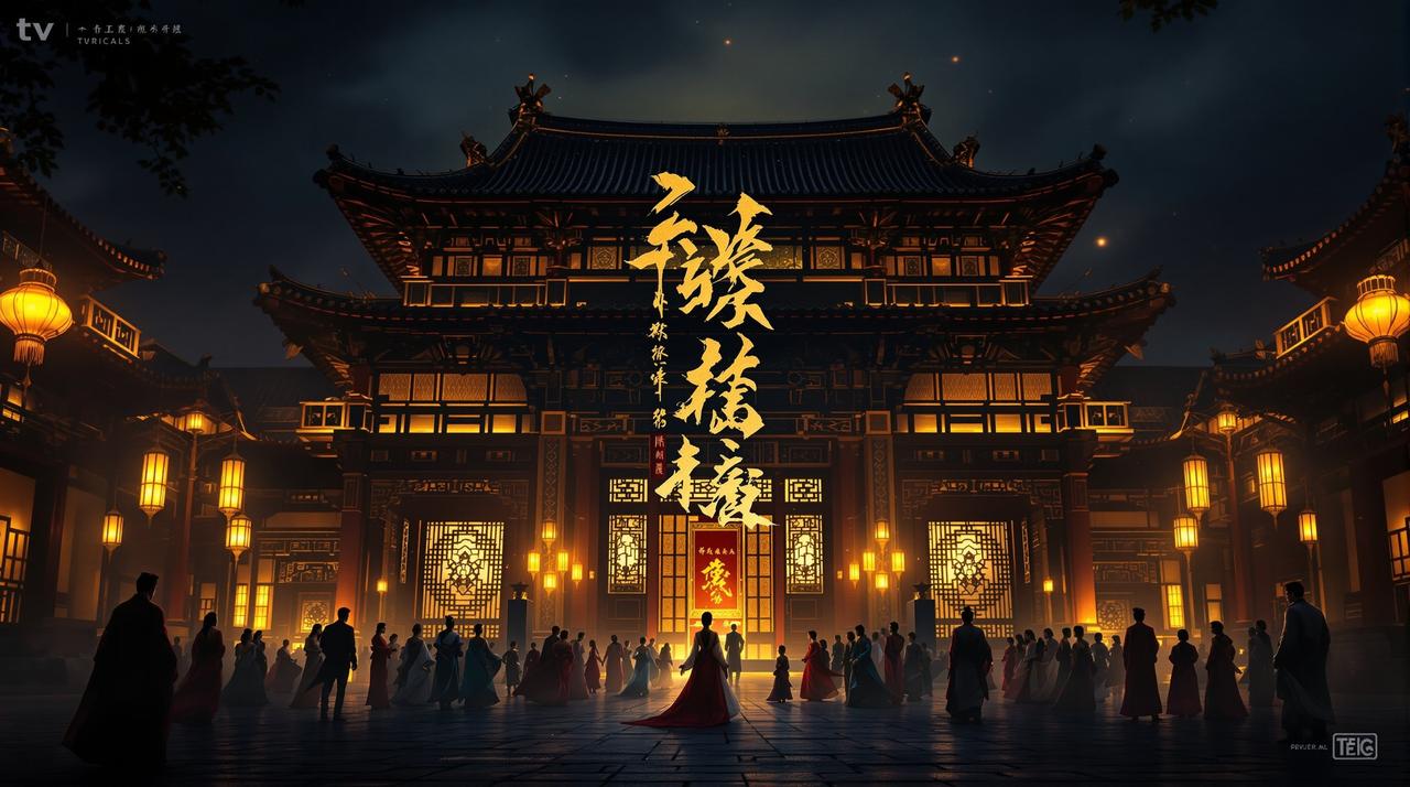 黄豆漫剧 - 长安夜未央，盛唐长安，权谋与爱恨交织。黄豆漫剧古装大戏，每一帧都是壁纸。